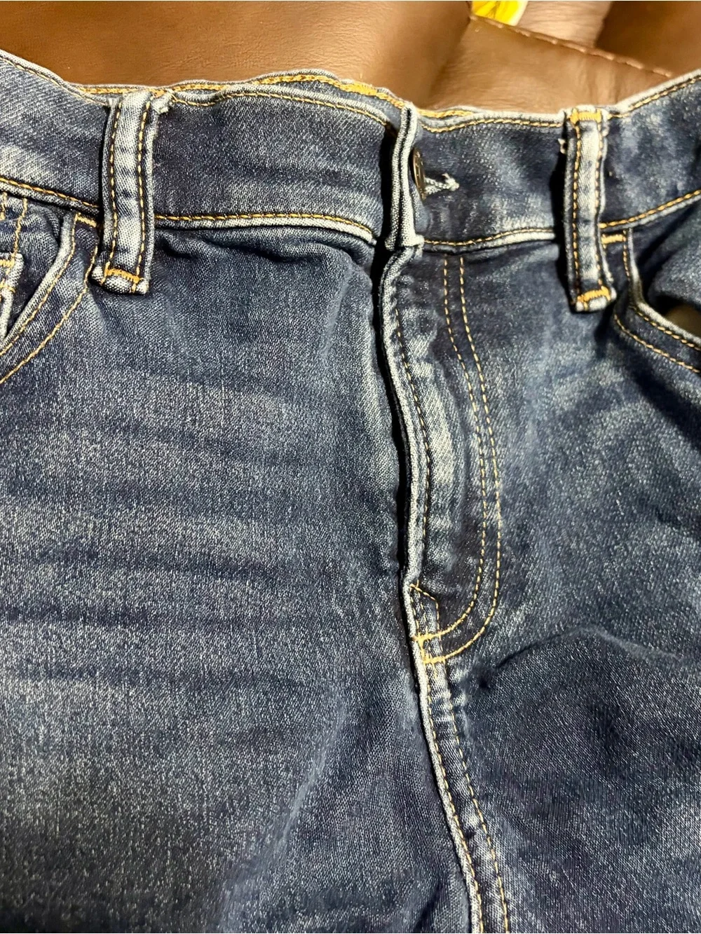 Boys Gap Kids Dark Wash Blue Denim Jeans Size 14
